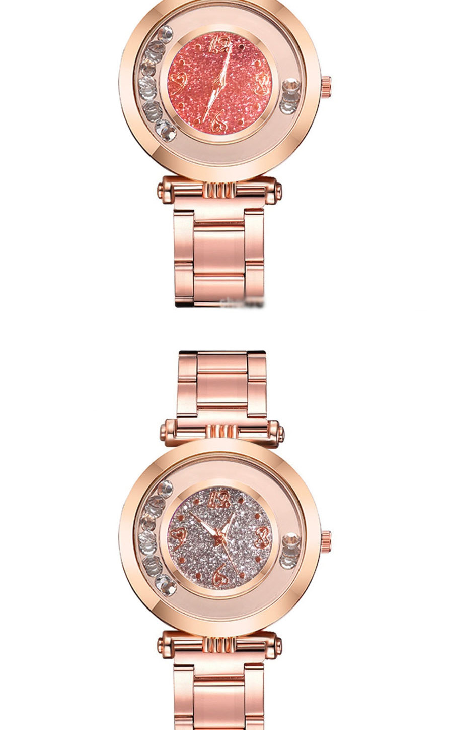 Fashion Purple Quartz Watch With Diamonds And Glitter,Ladies Watches