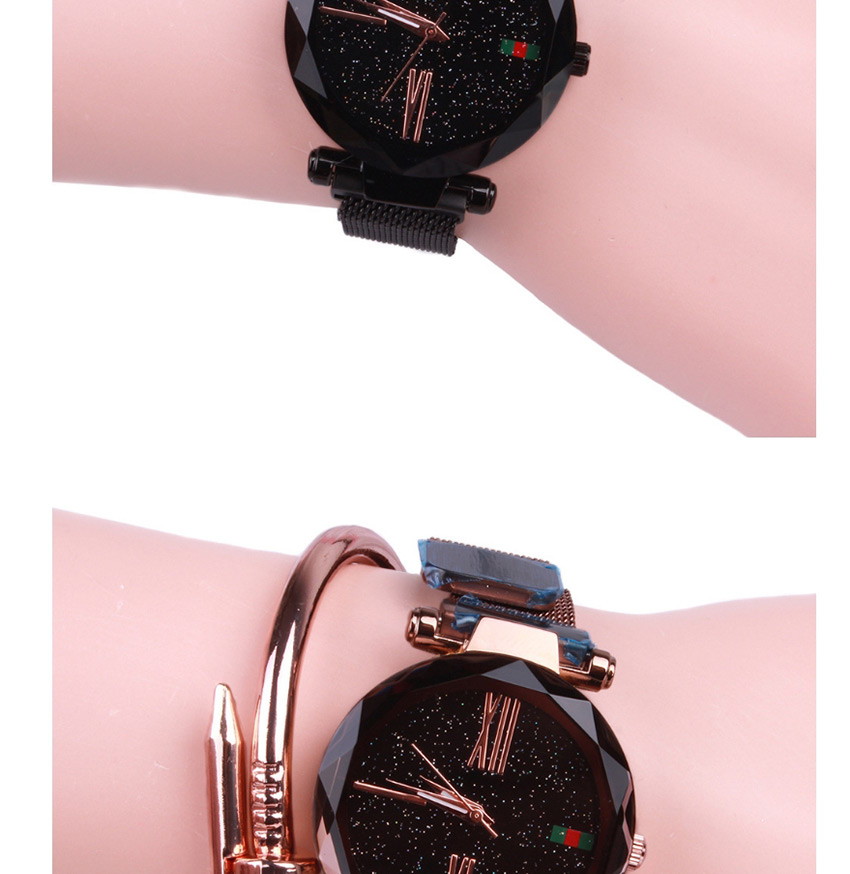 Fashion Coffee Gold Starry Sky Waterproof Imported Movement Watch,Ladies Watches