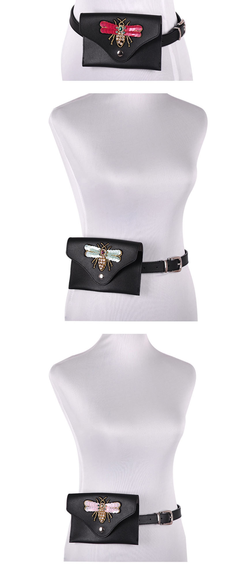 Fashion Pink Bevel Diagonal Belt Buckle Belt With Diamond Sequins,Thin belts