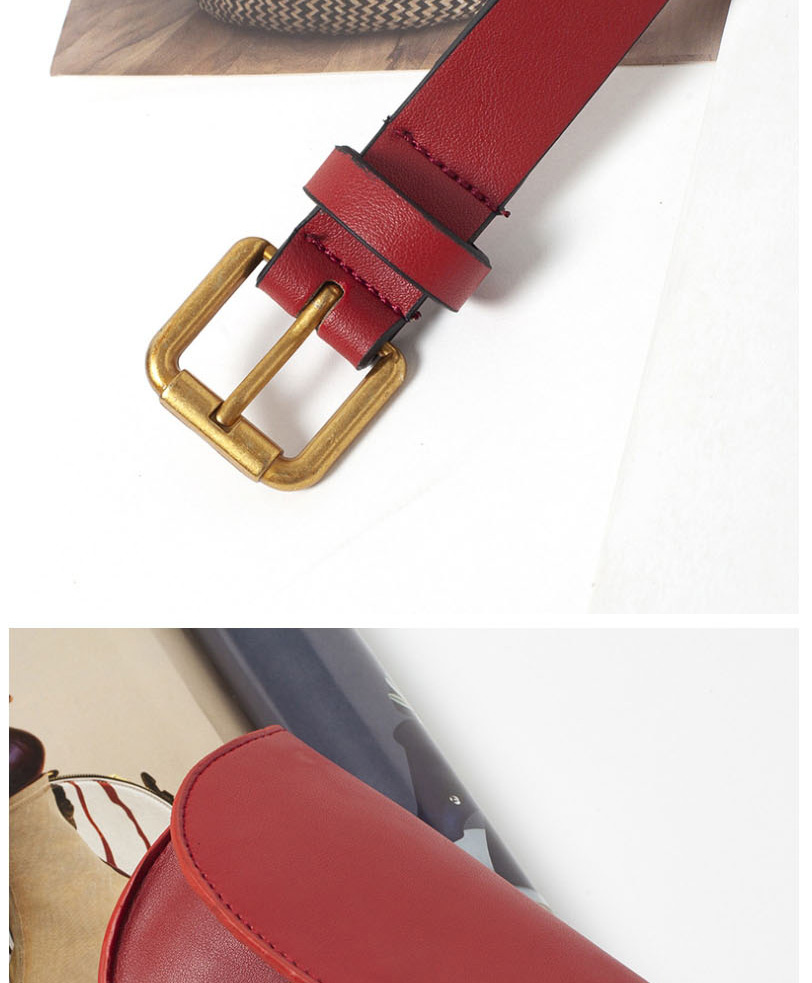Fashion Khaki Leather Belt Buckle,Thin belts
