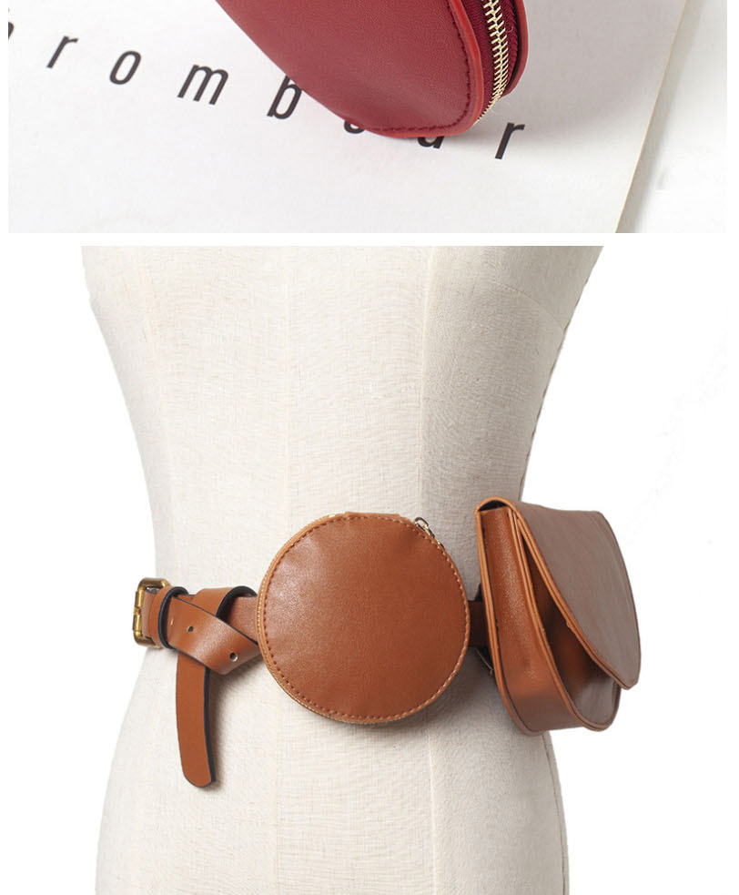 Fashion Red Leather Belt Buckle,Thin belts