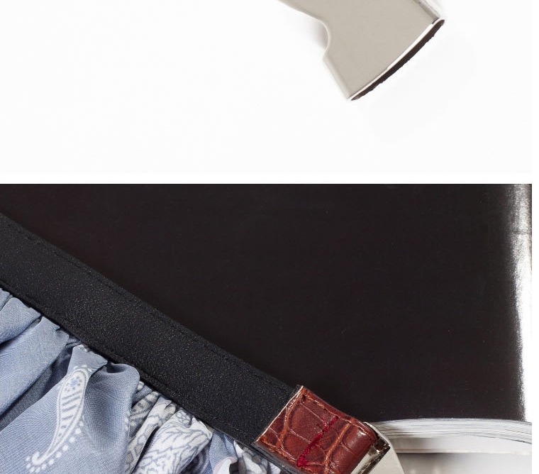 Fashion Blue Stone Scarf Raglan Belt,Thin belts