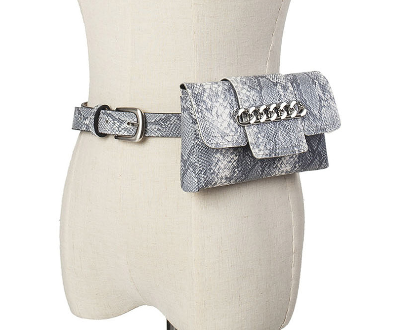 Fashion Serpentine Black Studded Snake Chain Belt Belt Bag,Thin belts