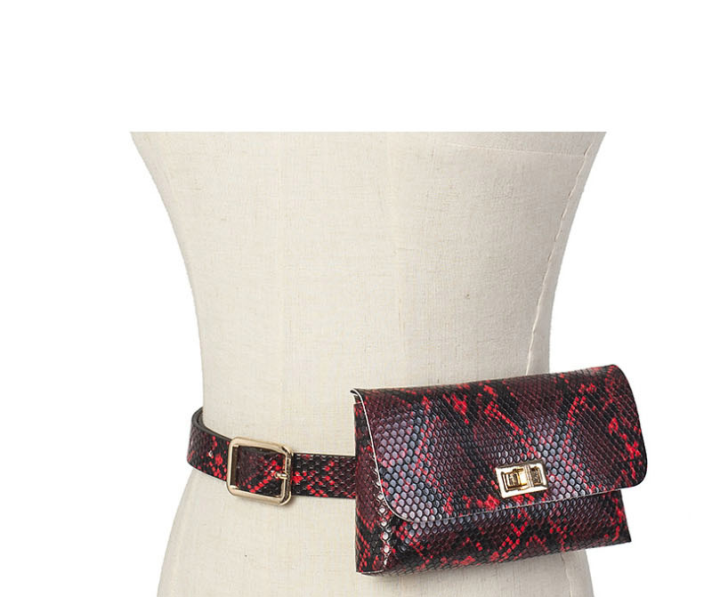 Fashion Snake White Snakeskin Belt Buckle Flap Belt Belt Bag,Thin belts