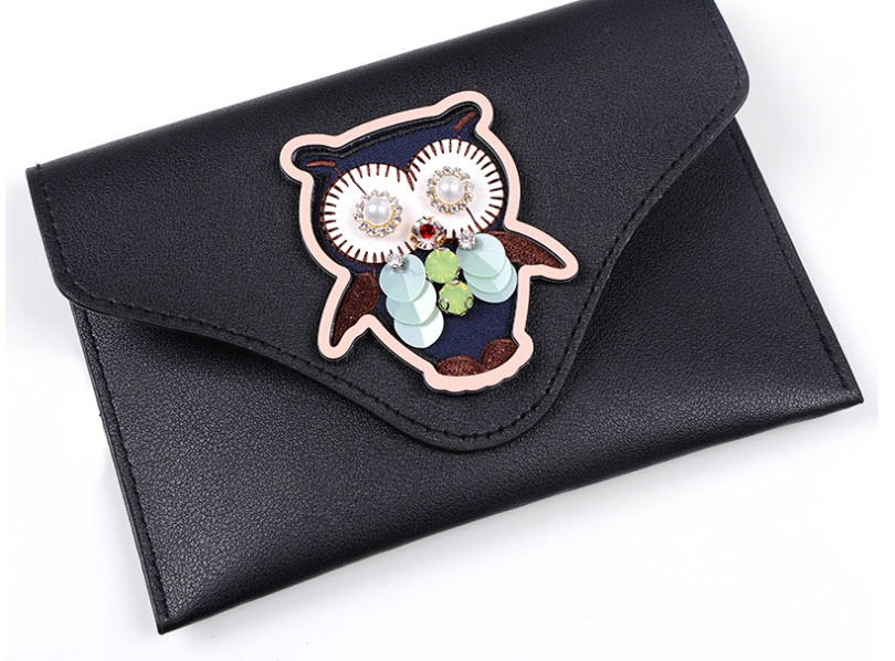 Fashion Pink Owl Diamond Belt Belt Bag With Pearls And Sequins,Thin belts