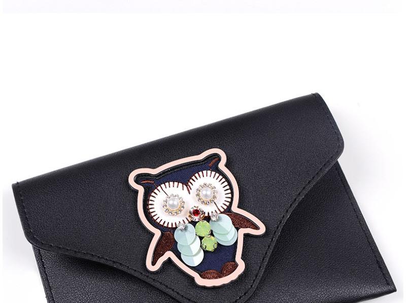 Fashion Pink Owl Diamond Belt Belt Bag With Pearls And Sequins,Thin belts