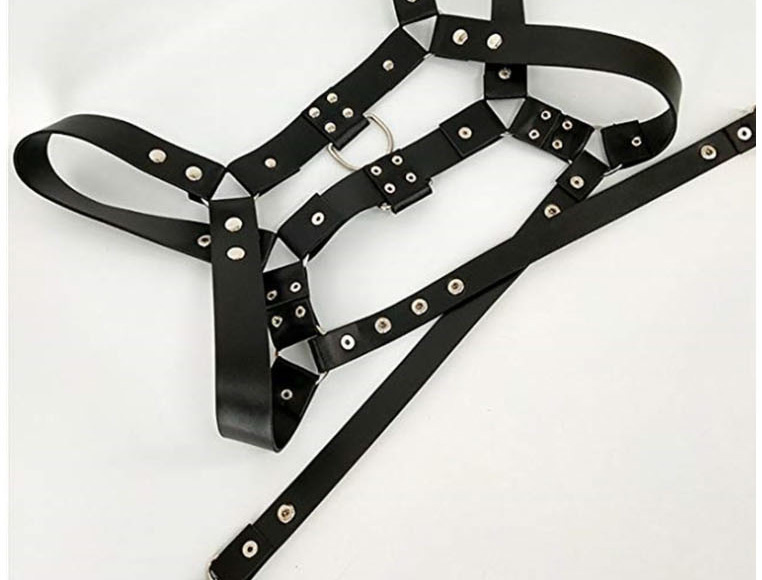 Fashion Black Ring Collar Strap Rivet Belt,Thin belts