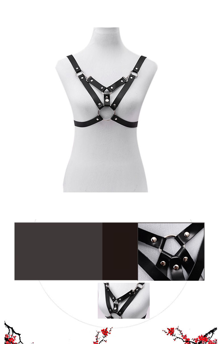 Fashion Black Dress Metal Ring Hollow Wide Waist Seal,Wide belts