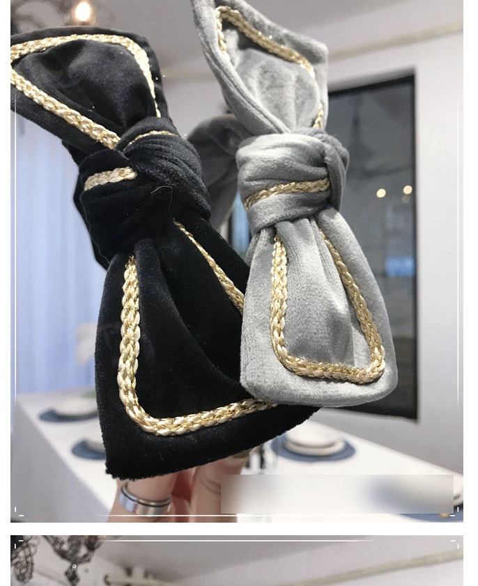Fashion Khaki Fabric Bow Headband,Head Band