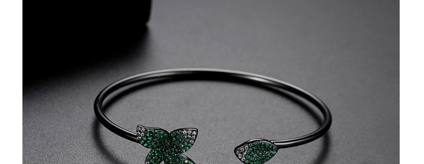 Fashion Platinum Bronze Rhinestone Flower Geometric Bracelet,Bracelets