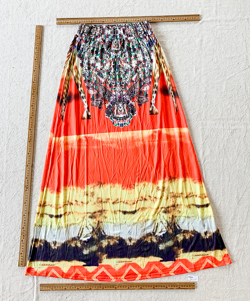 Fashion Color Printed Skirt,Skirts