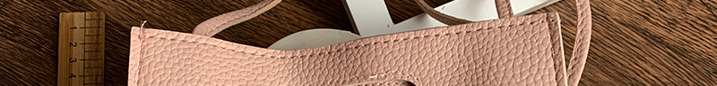 Fashion Pink Pu Pink One Shoulder Slung Hand Bag,Messenger bags