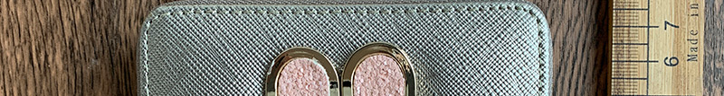 Fashion Champagne Zipper Clutch Wallet,Wallet
