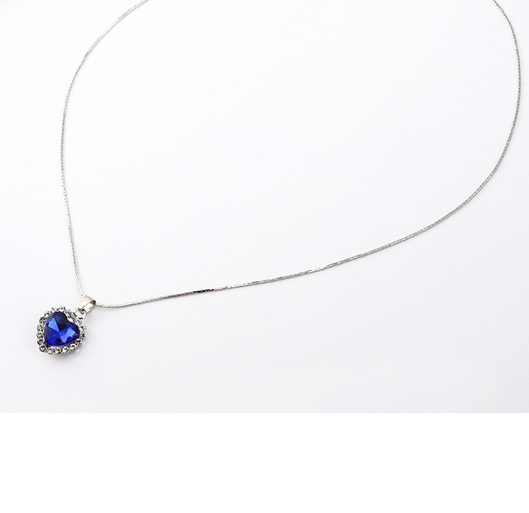 Fashion Silver Small Love Diamond Earrings Necklace Bracelet Set,Jewelry Sets