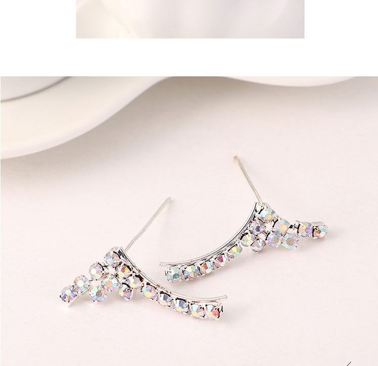 Fashion Platinum Angel Wing Stud Earrings,Stud Earrings