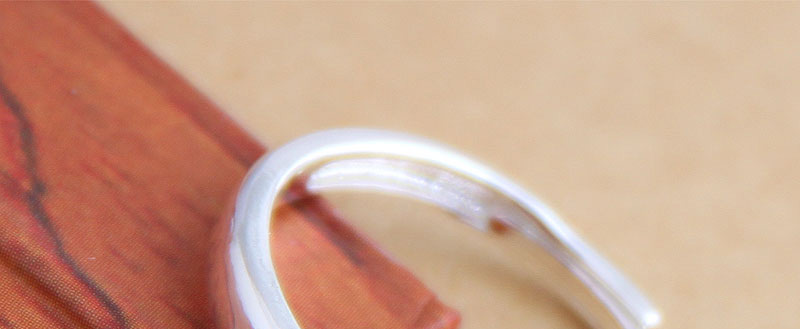 Fashion Silver Wave Geometric Open Ring,Fashion Rings