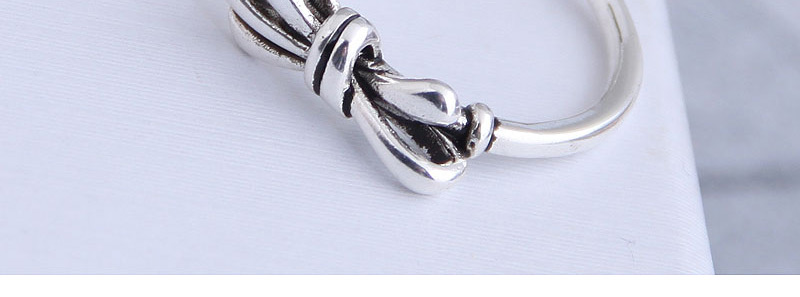 Fashion Silver Bow Ring,Fashion Rings