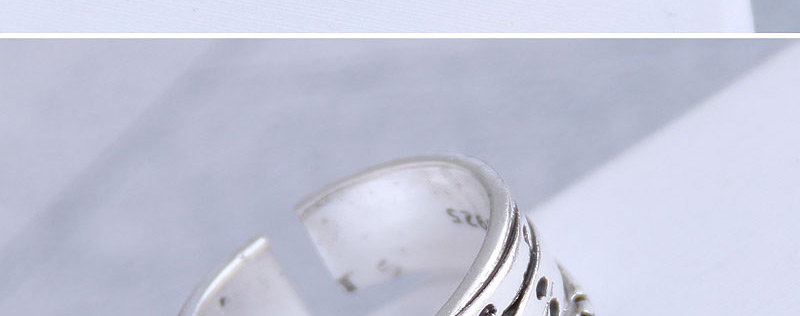 Fashion Silver Cross Geometry Openwork Ring,Fashion Rings
