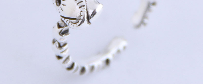 Fashion Silver Baby Elephant Pentagram Open Ring,Fashion Rings