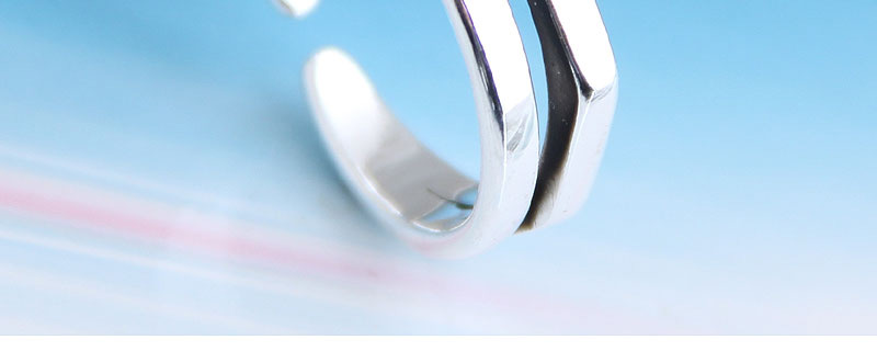 Fashion Silver Geometric Openwork Ring,Fashion Rings