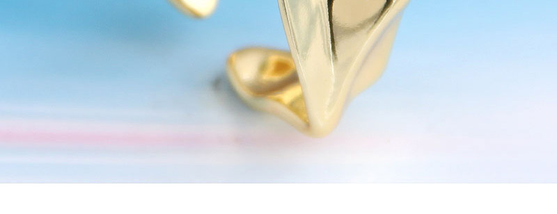 Fashion Golden Open Ring With Irregular Bump,Fashion Rings