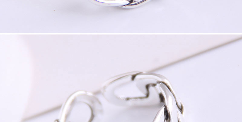 Fashion Silver Cross Cut Open Ring,Fashion Rings