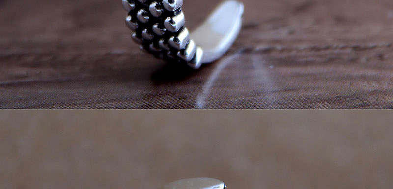 Fashion Silver Geometric Wide Open Ring,Fashion Rings