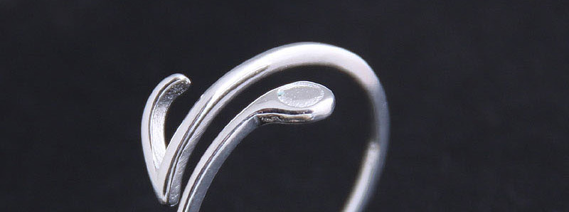 Fashion Silver Musical Note Open Alloy Ring,Fashion Rings