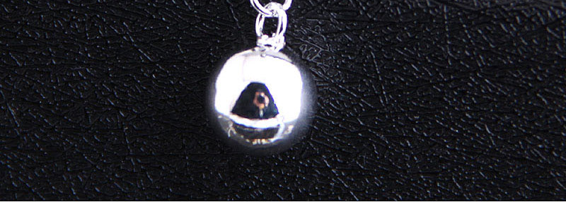 Fashion Silver Round Ball Pendant Open Alloy Glossy Ring,Fashion Rings