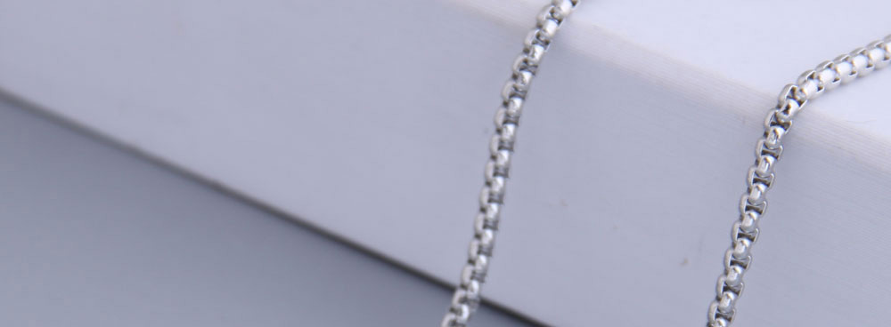 Fashion Silver Stainless Steel Corn Chain Mens Necklace,Chains