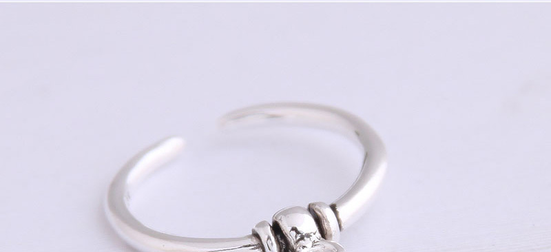 Fashion Silver Bell Alloy Relief Open Ring,Fashion Rings
