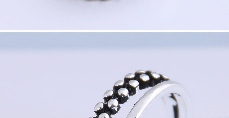 Fashion Silver Spliced ??hollow Relief Open Ring,Fashion Rings