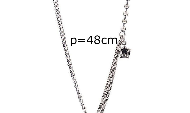 Fashion Silver Baby Elephant Geometric Round Five-pointed Star Alloy Necklace,Pendants