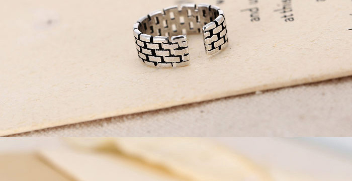 Fashion Silver Open Wide Openwork Ring,Fashion Rings
