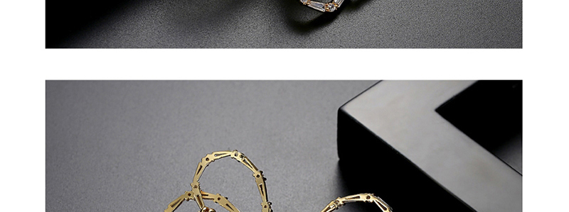 Fashion Golden Copper Brooch With Zircon Bow And Pearl,Korean Brooches