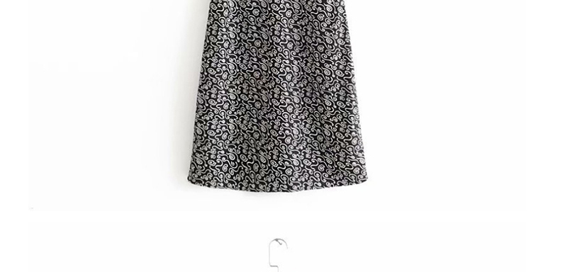 Fashion Black Flower Print Camisole Dress,Mini & Short Dresses