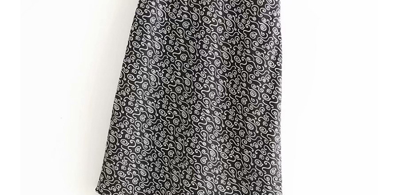 Fashion Black Flower Print Camisole Dress,Mini & Short Dresses