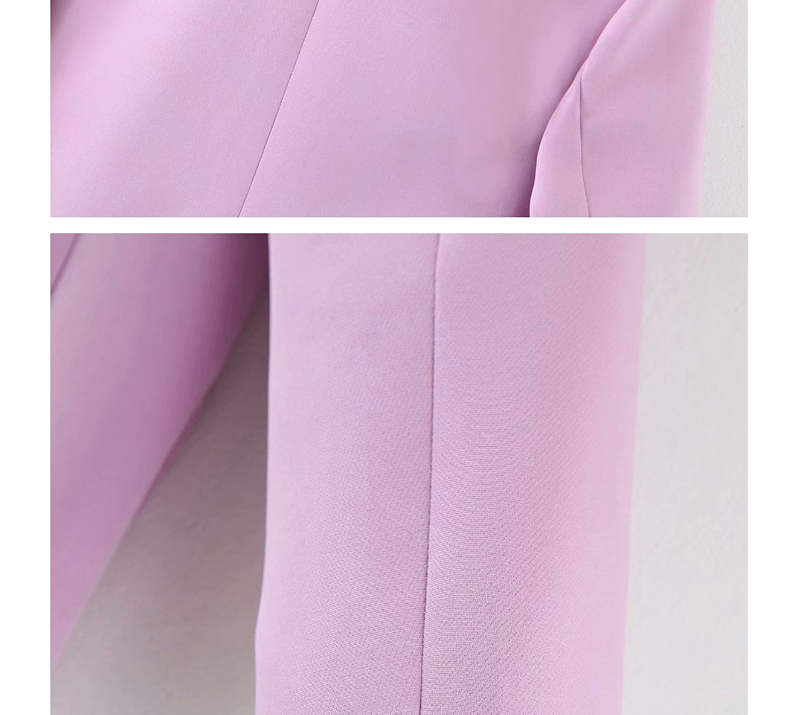Fashion Pink One Button Small Suit,Coat-Jacket