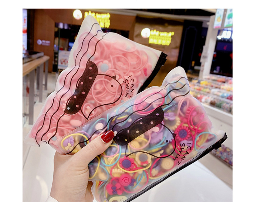 Fashion Pink-style Random 40 Pieces Bunny Cherry Love Bow Children