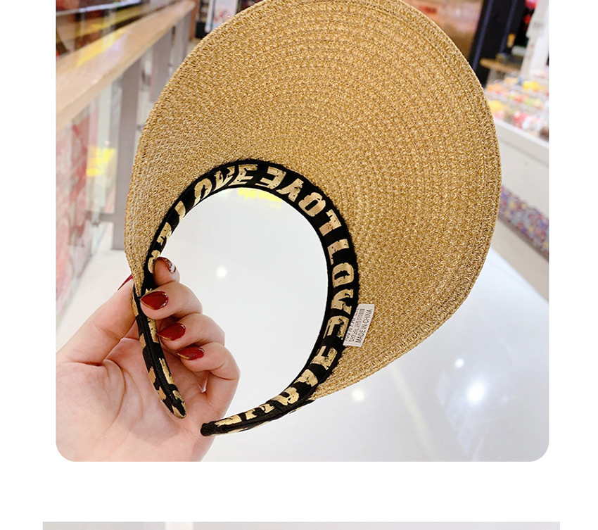 Fashion Golden Letter Print Sun Hat,Children