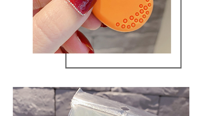 Fashion Color Pumpkin Strawberry Corn Eggplant Children Water Bangs Sticker,Kids Accessories