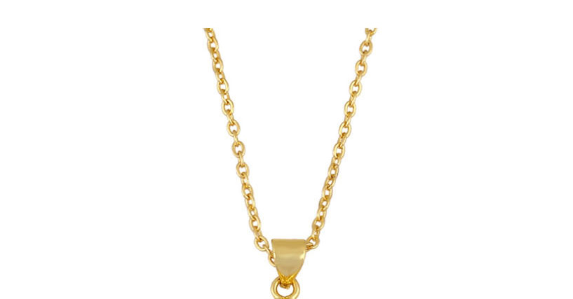 Fashion Golden Diamond Palm Necklace With Diamonds,Necklaces
