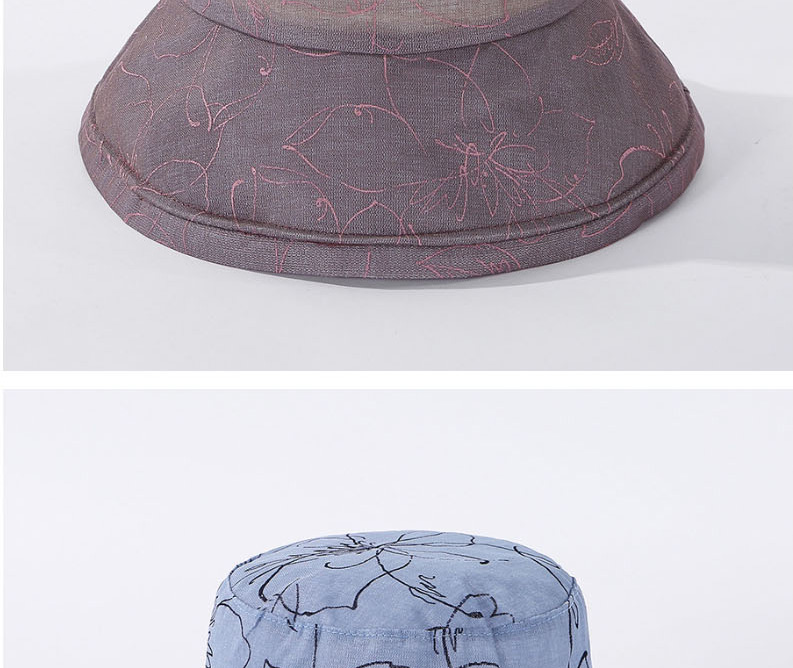 Fashion Blue Foldable Fisherman Hat,Sun Hats