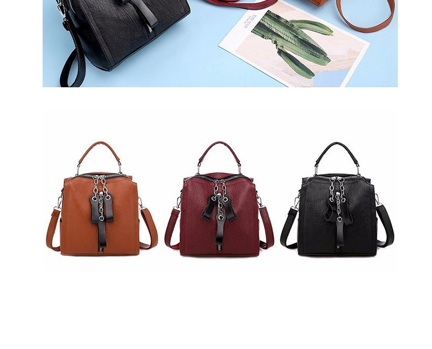 Fashion Black Fringe Zip Shoulder Crossbody Bag,Shoulder bags