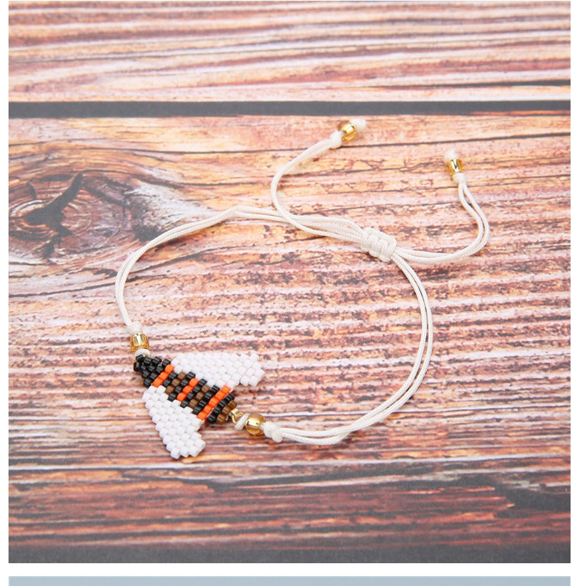 Fashion Yellow Rice Beads Woven Bee Adjustable Bracelet,Beaded Bracelet