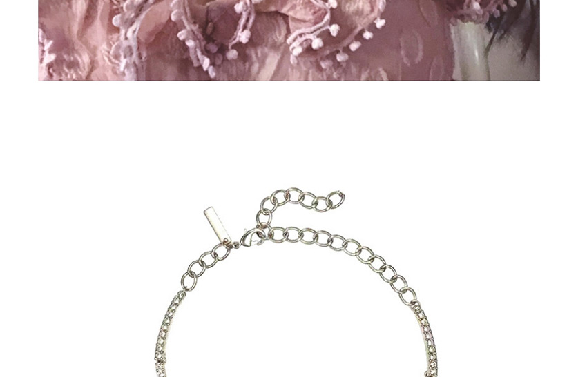 Fashion Silver Bow Knot Diamond Necklace,Pendants