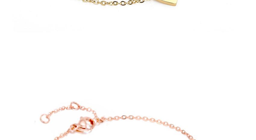 Fashion Rose Gold-cancer (8mm) Love Stainless Steel Gold-plated Constellation Bracelet,Bracelets