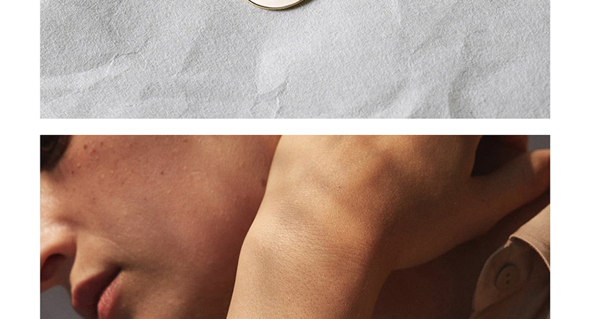 Fashion Rose Gold-aquarius (9mm) Round Stainless Steel Gilt Engraved Constellation Bracelet,Bracelets