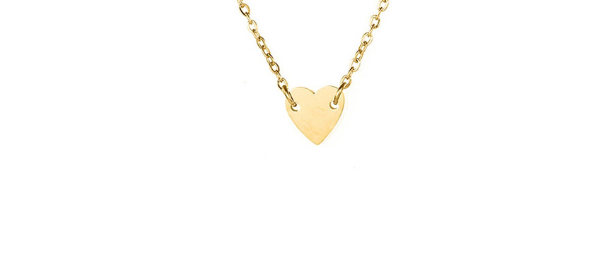 Fashion Golden-pisces (7mm) Love Carved Constellation Stainless Steel Clavicle Chain,Necklaces