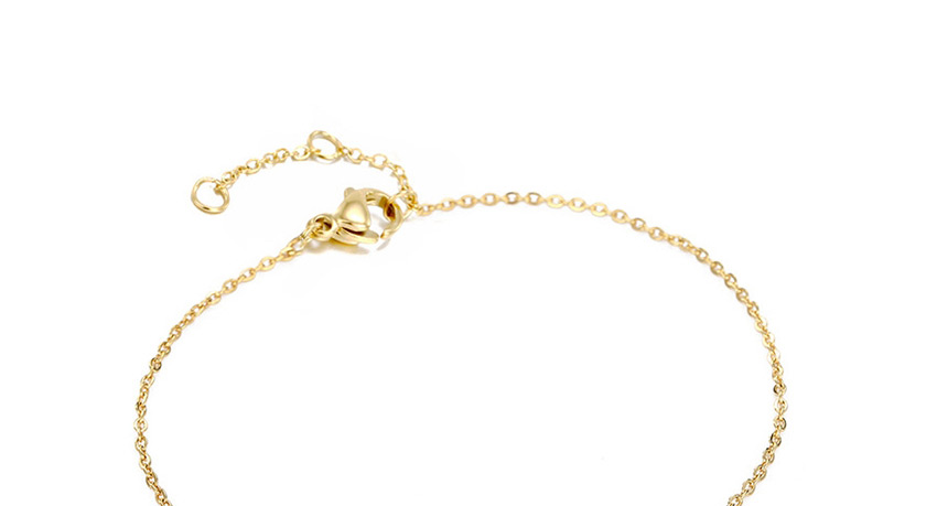 Fashion Golden Stainless Steel Carved Elephant Geometric Round Bracelet 9mm,Bracelets